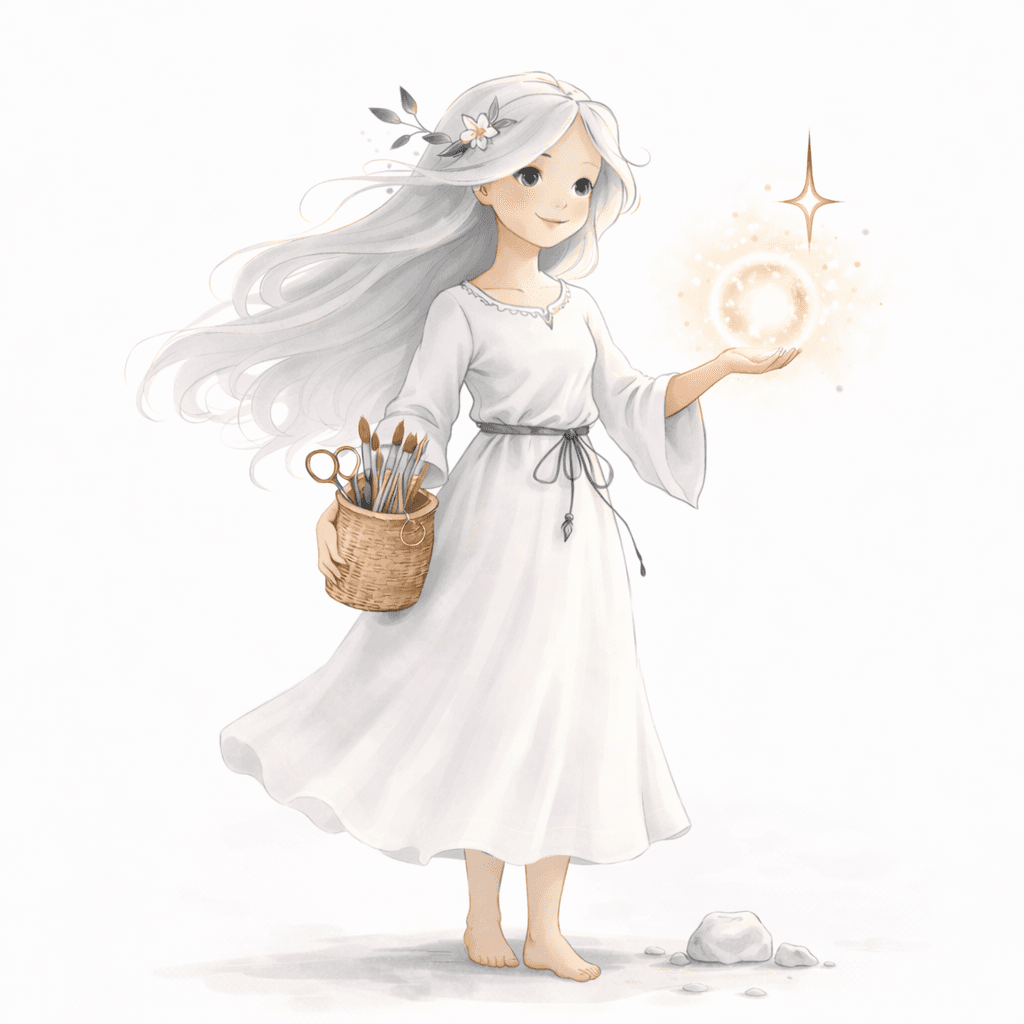 Stříbřenka — maskot kreativního studia